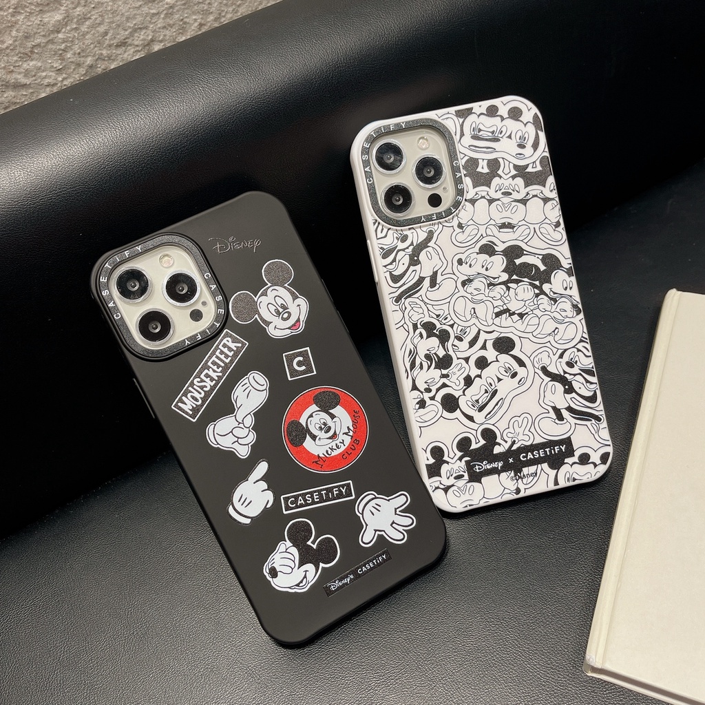 Ốp Điện Thoại Mềm Hình Mickey Cho iPhone13Pro iP12Pro XR iPhone11 12Promax 13Promax 11 12 13