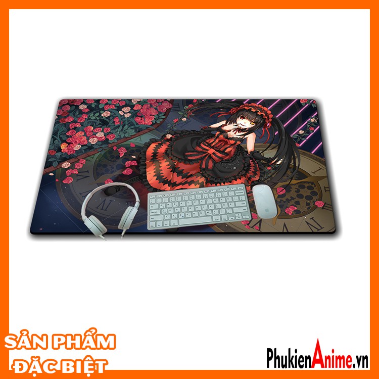 Shop Anime HCM - Lót chuột cao su 40x60 in hình Anime Date A Live - Kurumi