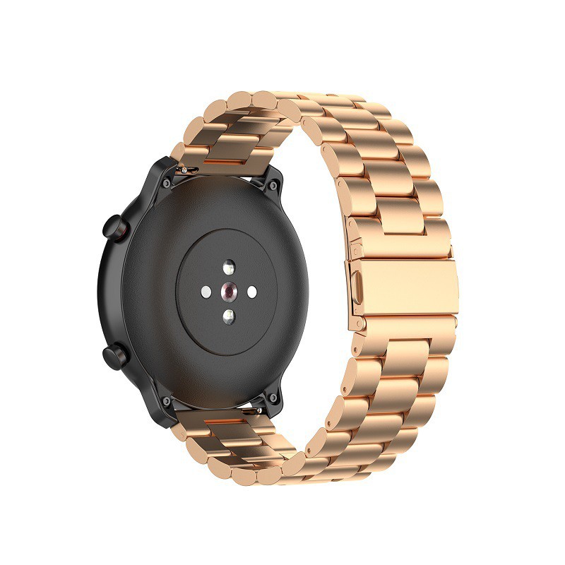 Dây Đeo Kim Loại Cho Đồng Hồ Amazfit Gtr 2 2e 47mm 42mm Gts 2 Mini Bip U S Lite Pop Pro 2020 Mới