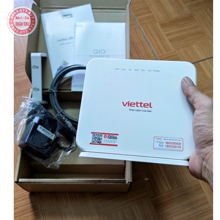 Mesh home Viettel DASAN W520CE phát sóng wifi 2 băng tần Full box đầy đủ phụ kiện