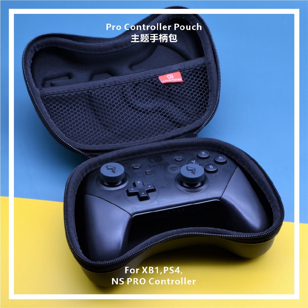 NS Pro XBOX-One Controller Storage Case For Nintendo Switch Carrying Travel Bag for Nintendoswitch Accessories  EVA Airform Hard Pouch Shell Case Protective Carrying Storage Travel Bag for Nintend Switch NS Pro/Xbox One/PS Game Controller