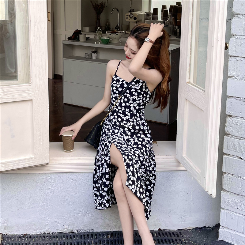 đầm ulzzang Hoa Hai Dây Thời Trang Nữ Tính | BigBuy360 - bigbuy360.vn