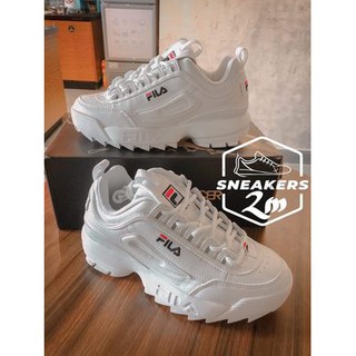 Giày FILA Auth 🔴 FILA Disruptor 2 Hàn Quốc Chuẩn Chính Hãng - Giày FILA Cá Mập Tăng 5cm Chiều Cao