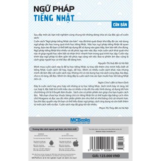 Sách -  Ngữ pháp tiếng Nhật căn bản