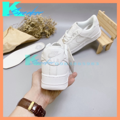 [Hàng Cao Cấp] Giày 𝐍𝐈𝐊𝐄 Trắng,🍀 Giày Thể Thao Sneaker Af1 Màu Trắng Nam Nữ Bản Đẹp Đầy Đủ Bill Box | BigBuy360 - bigbuy360.vn