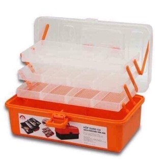 Cốp nhựa,Cốp đựng đồ nail 3 tầng “kt cao 2235