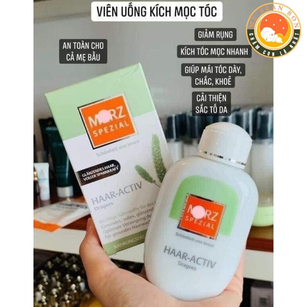 Viên uống hỗ trợ mọc tóc Merz Spezial Haar-Activ 120 viên giúp mọc tóc dày đẹp bóng mượt tự nhiên của Đức