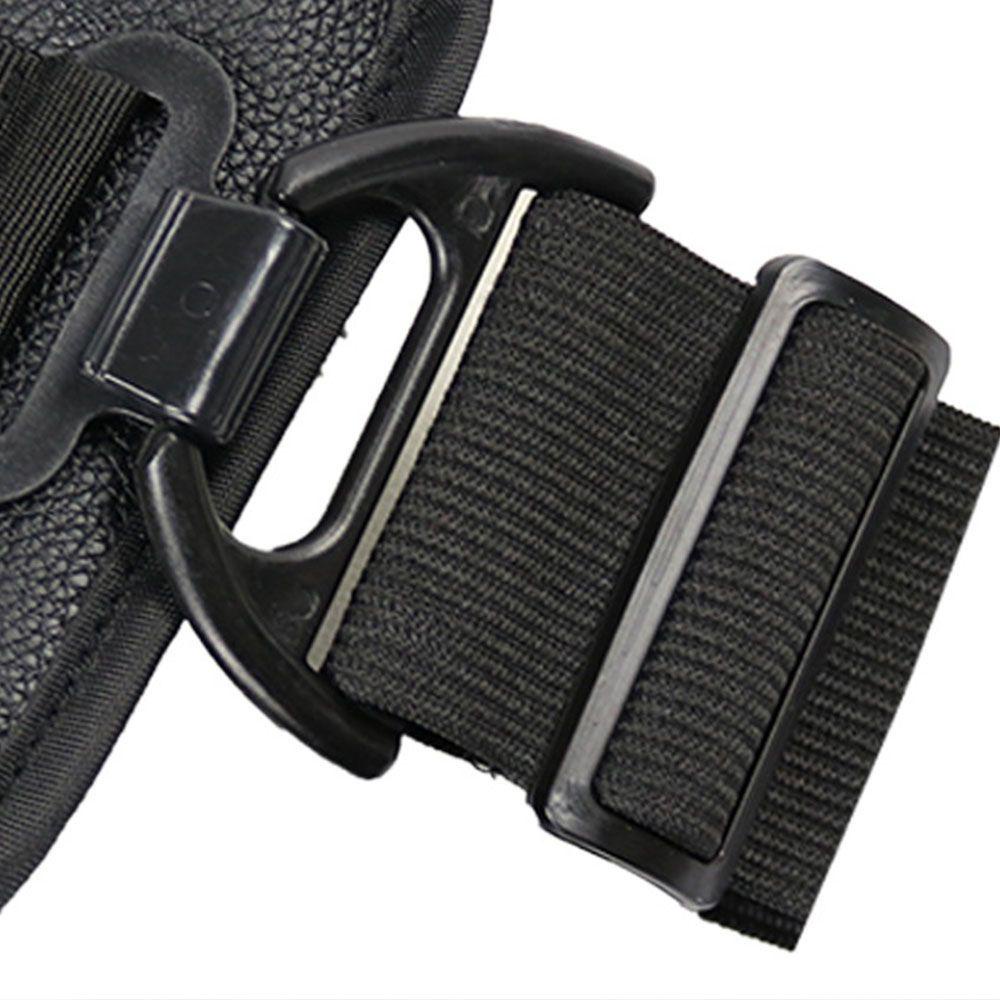 1 Cặp Đệm Đầu Gối Bằng Da PU Giữ Ấm Mùa Đông Chống Lạnh