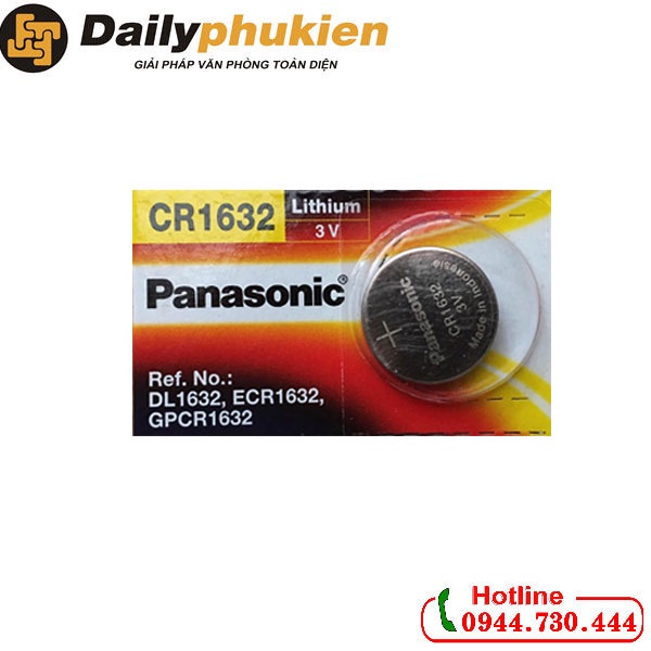 Pin CR1616, CR 1632, CR 1620, CR 1220 Panasonic dailyphukien