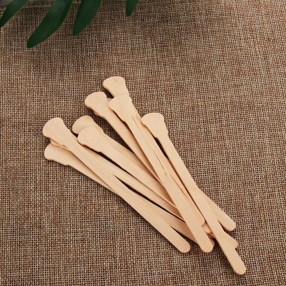 Set 10 / 20 / 50 Que Gỗ Sáp Tẩy Lông Chuyên Dụng Chất Lượng Cao