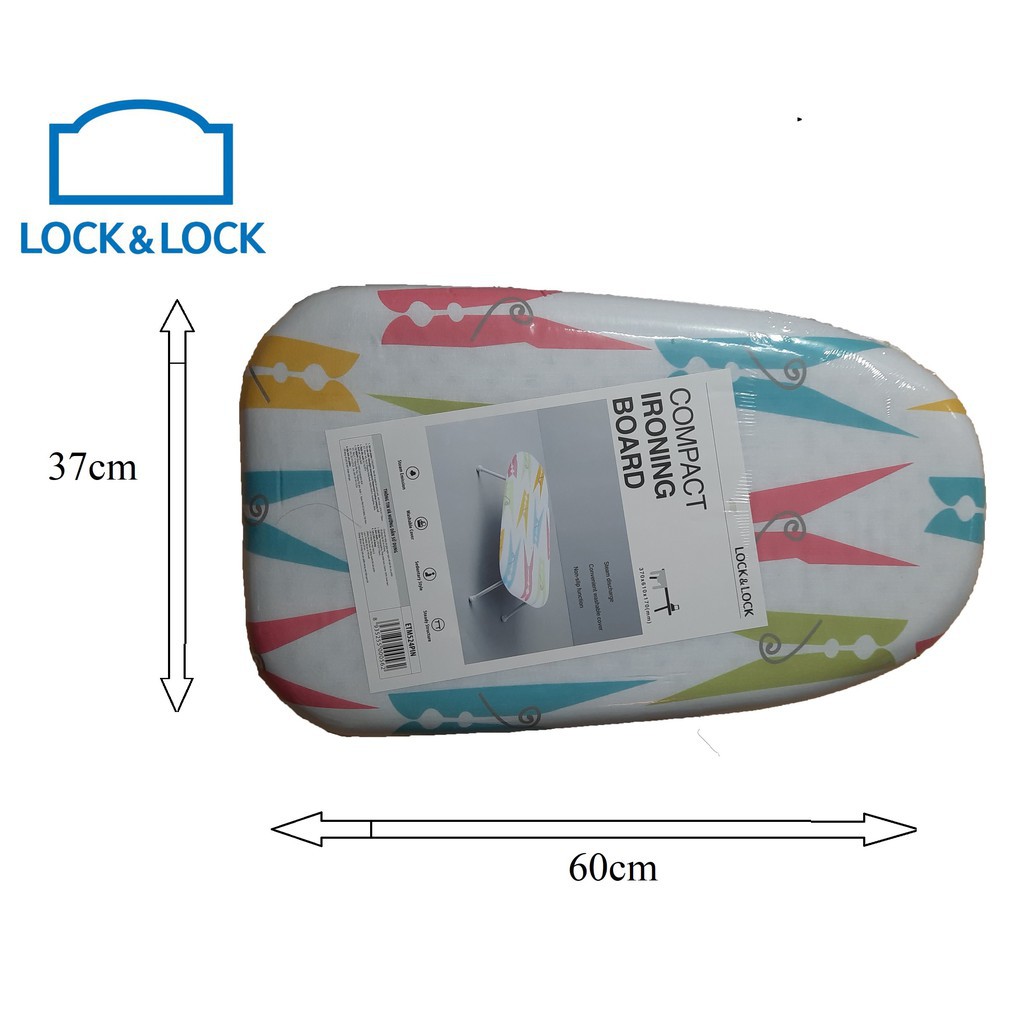 Bàn để ủi quần áo Lock&Lock chân thấp ETM524 - Cầu là bàn ủi quần áo tiện lợi