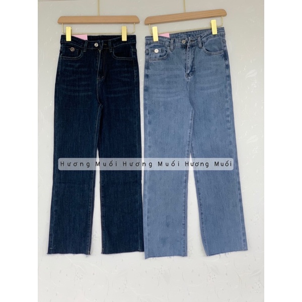 Quần jeans ống đứng mã 3691 - mác hồng Fane gu