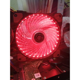 Fan case CPU 12cm LED đơn sắc đỏ