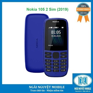 Điện thoại Nokia 105 Dual Sim (2019) - Hàng chính hãng