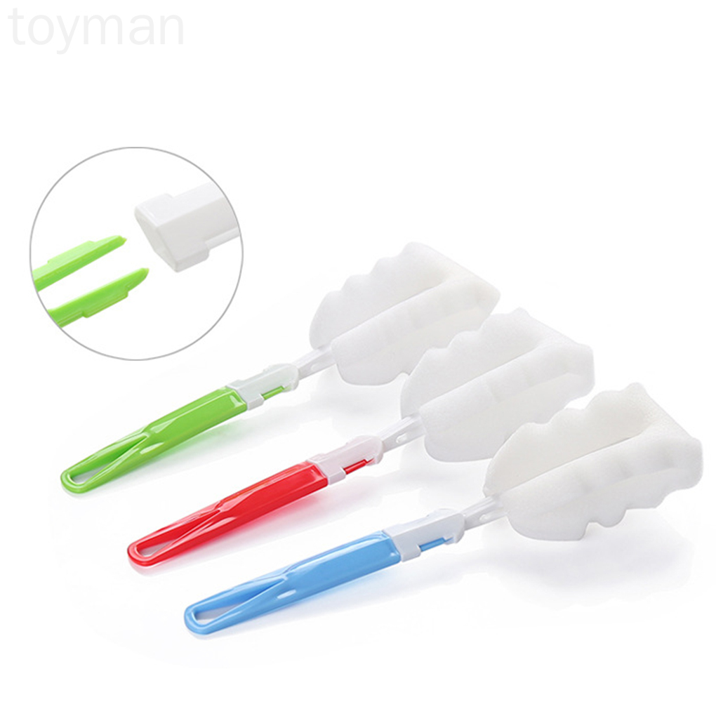 Cọ rửa cốc có tay cầm dài thiết kế tiện lợi