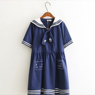 Váy thủy thủ cute
