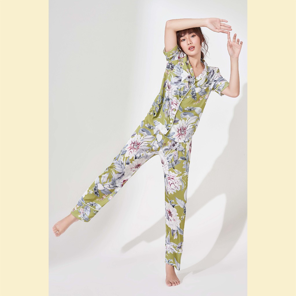 [Mã WABOOM giảm 15% đơn 99k] Đồ ngủ Pyjamas tay ngắn quần dài Oriental - Midnight Sleepwear | BigBuy360 - bigbuy360.vn