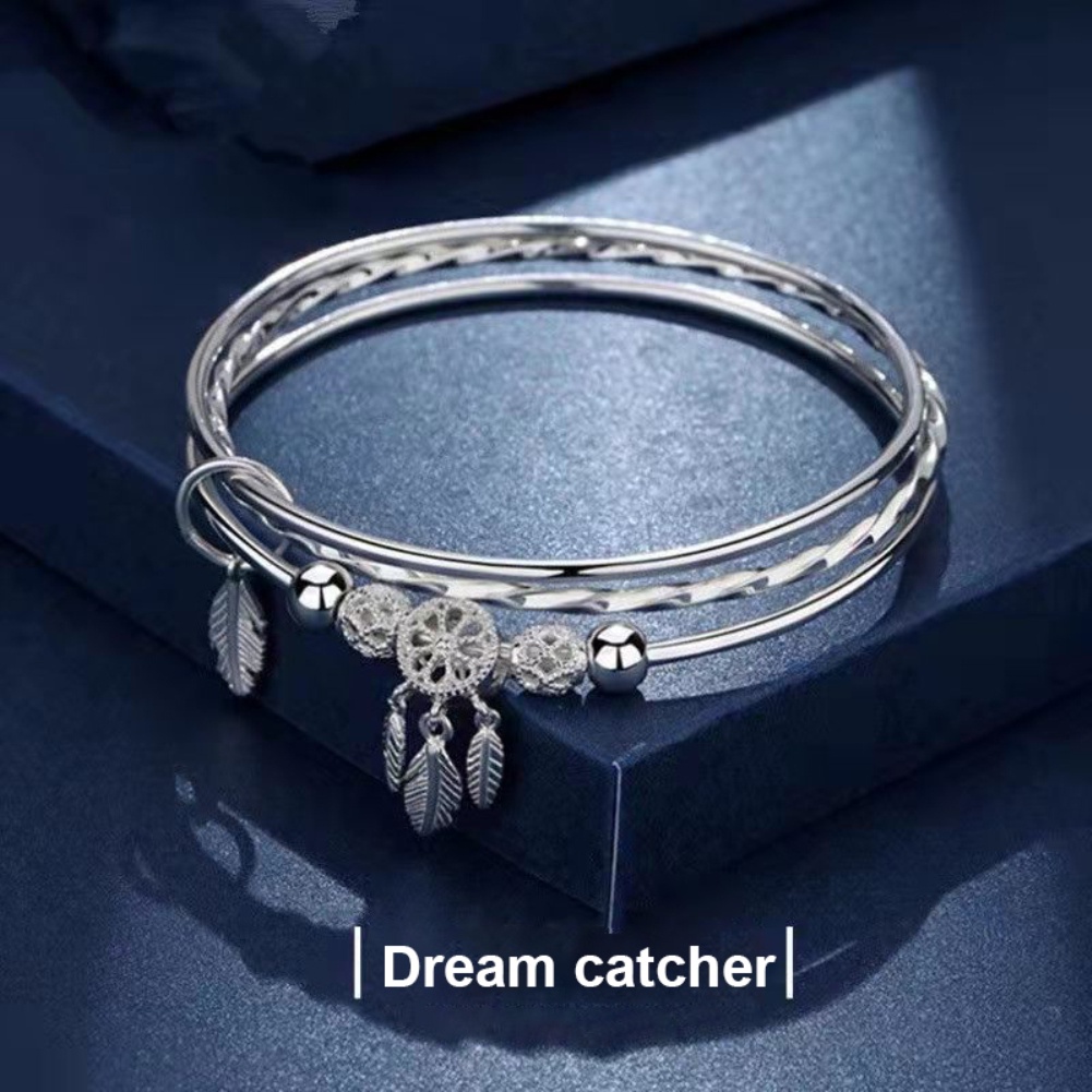 Sẵn sàng New cross-biên giới hot bán bạc mạ cung điện vòng đeo tay chuông của phụ nữ Châu Âu và Mỹ thời trang tất cả các-phù hợp với chạy hạt vòng tay smar