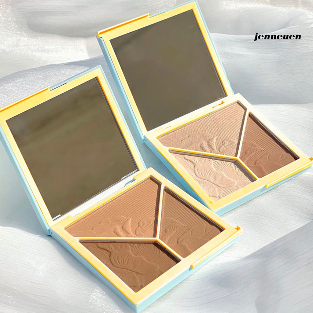 [Hàng mới về] Bảng Phấn Tạo Khối 3 Màu Chống Thấm Nước Lâu Trôi | BigBuy360 - bigbuy360.vn