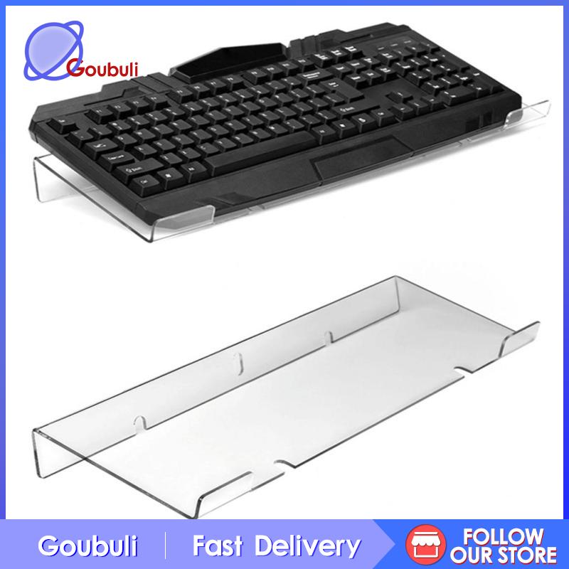 Khay Đỡ Bàn Phím Máy Tính Bằng Nhựa Trong Suốt | BigBuy360 - bigbuy360.vn