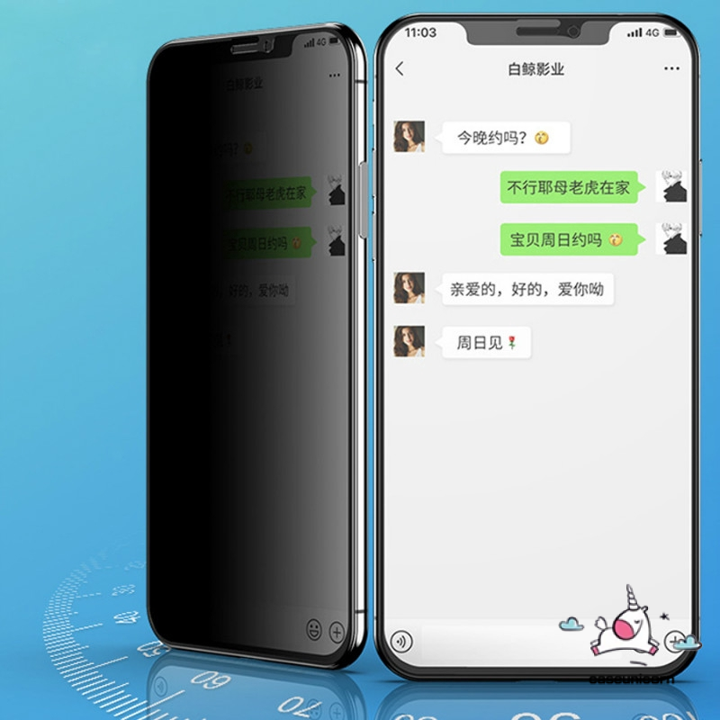 Kính Cường Lực Bảo Vệ Toàn Màn Hình Chống Nhìn Trộm Cho IPhone 11 14 13 12 Pro Max 6 6s 7 8 14 Plus X XS Max XR 11 12Pro