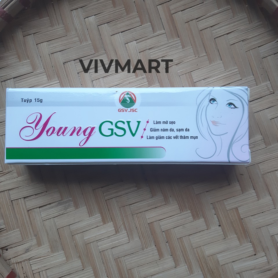 [GIÁ SỈ] Gel làm mờ sẹo, giảm thâm mụn YOUNG GSV 15g