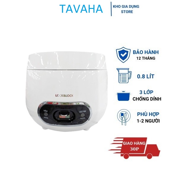 Nồi Cơm Điện Mini Dung Tích 0.8 lít Lock&Lock - EJR426