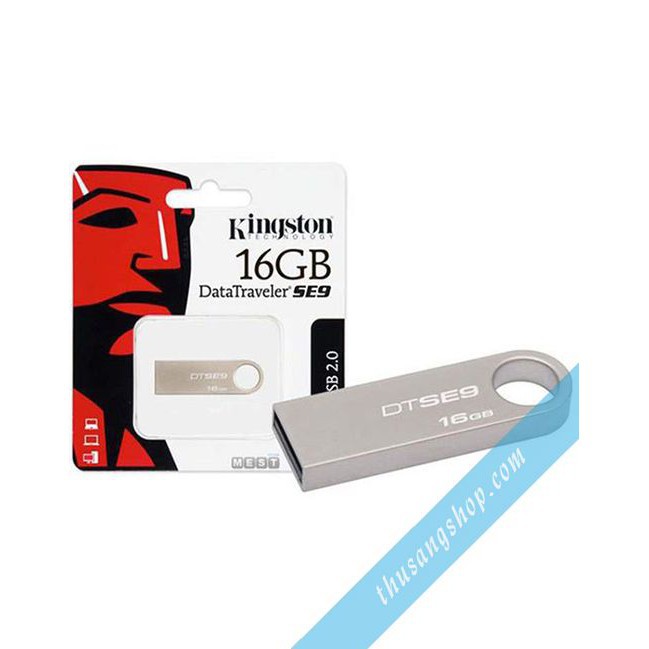 USB Kingston SE9 16GB đủ dung lượng - BH 2 Năm Cính Hãng (giá tốt)