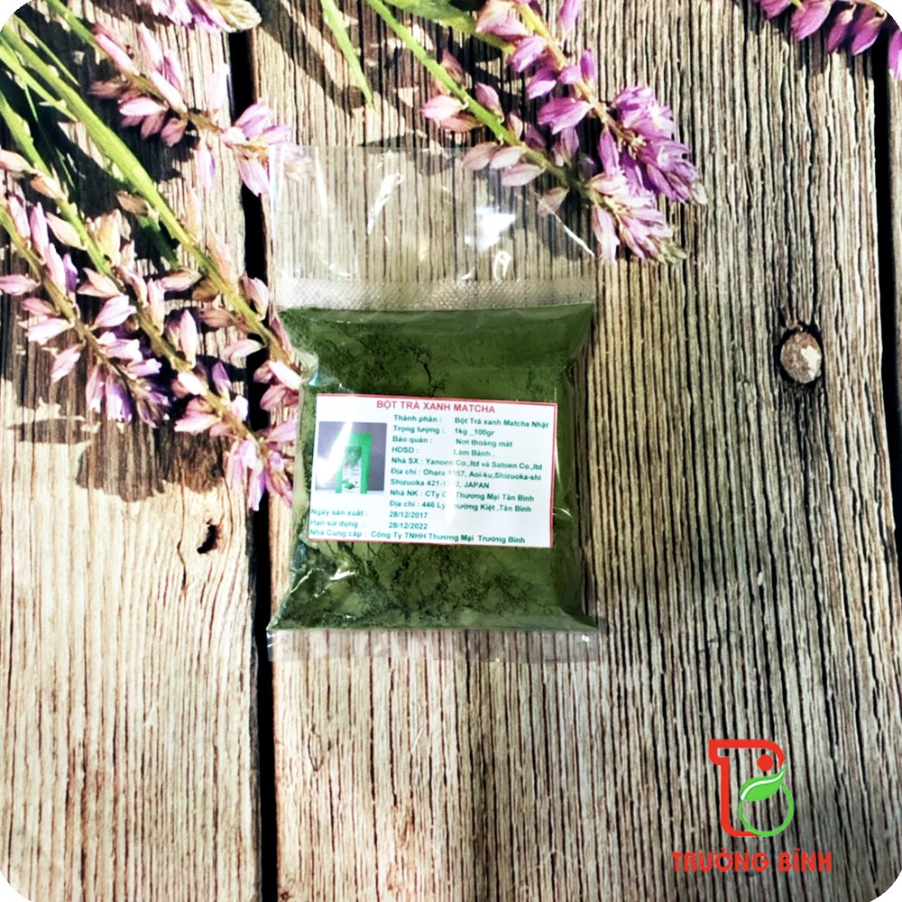 Bột trà xanh matcha Nhật Bản 100g