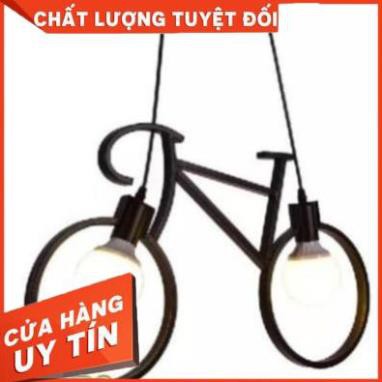 Đèn Thả: Mẫu đèn trang trí hình cây xe đạp.
