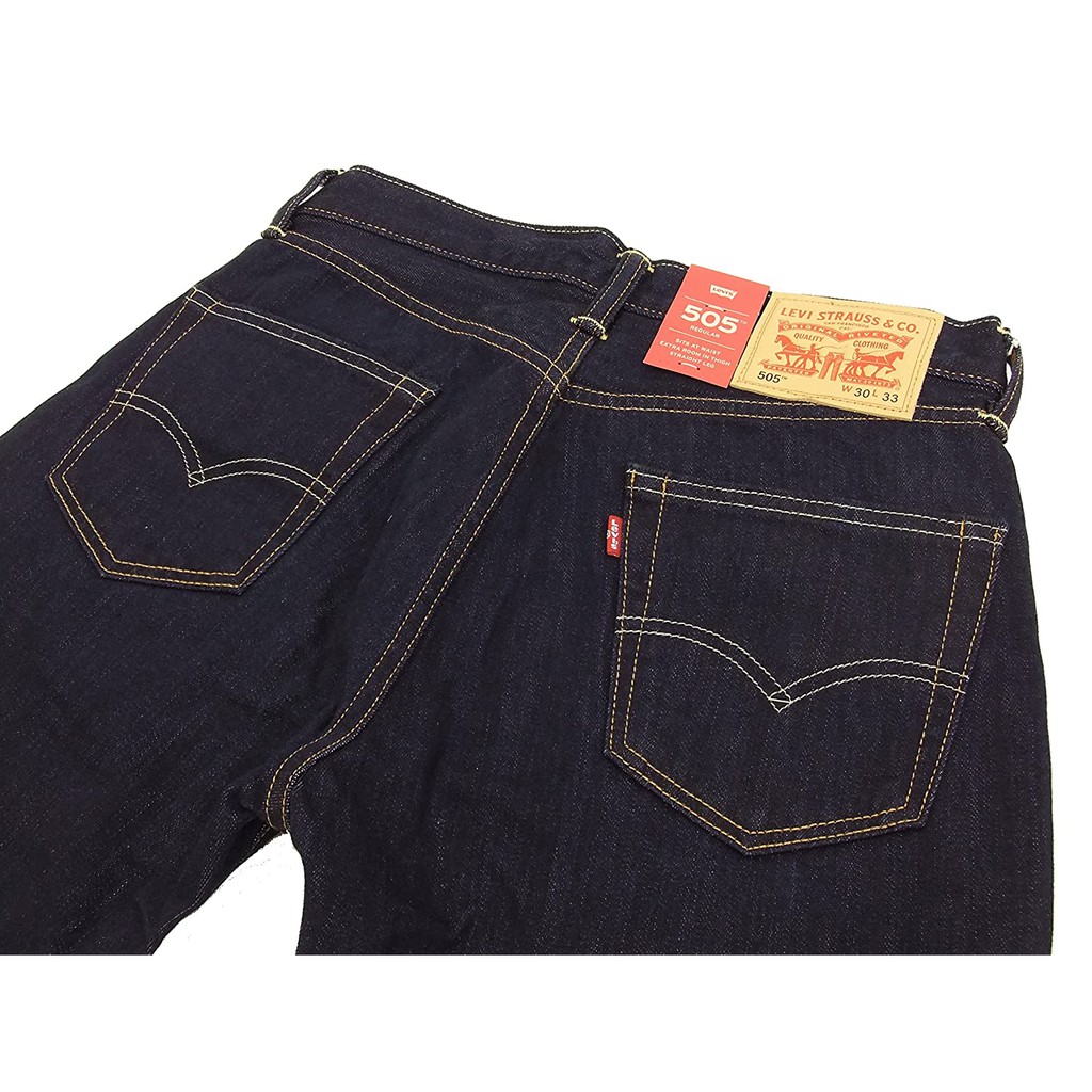 Quần Jeans Nam Levi 's 505-0649 Regular Fit | Shopee Việt Nam