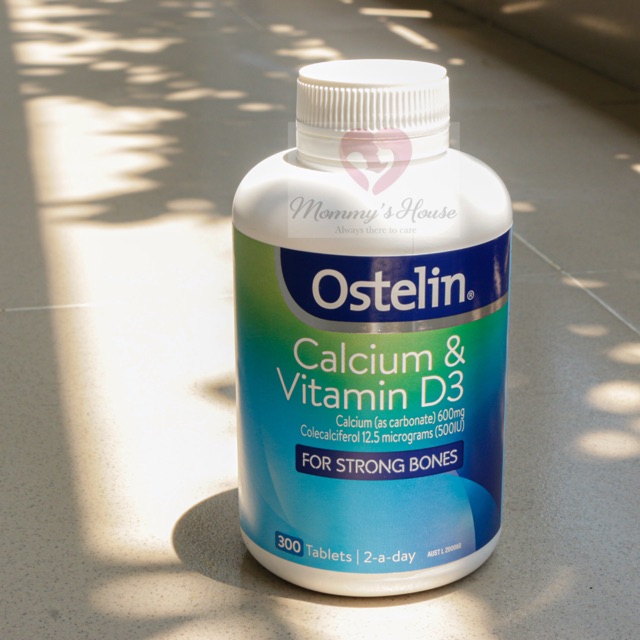 Canxi Vitamin D3 - Ostelin Calcium & Vitamin D3