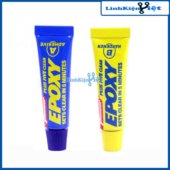 Keo Dán 2 Thành Phần AB Expoxy Plus Trong