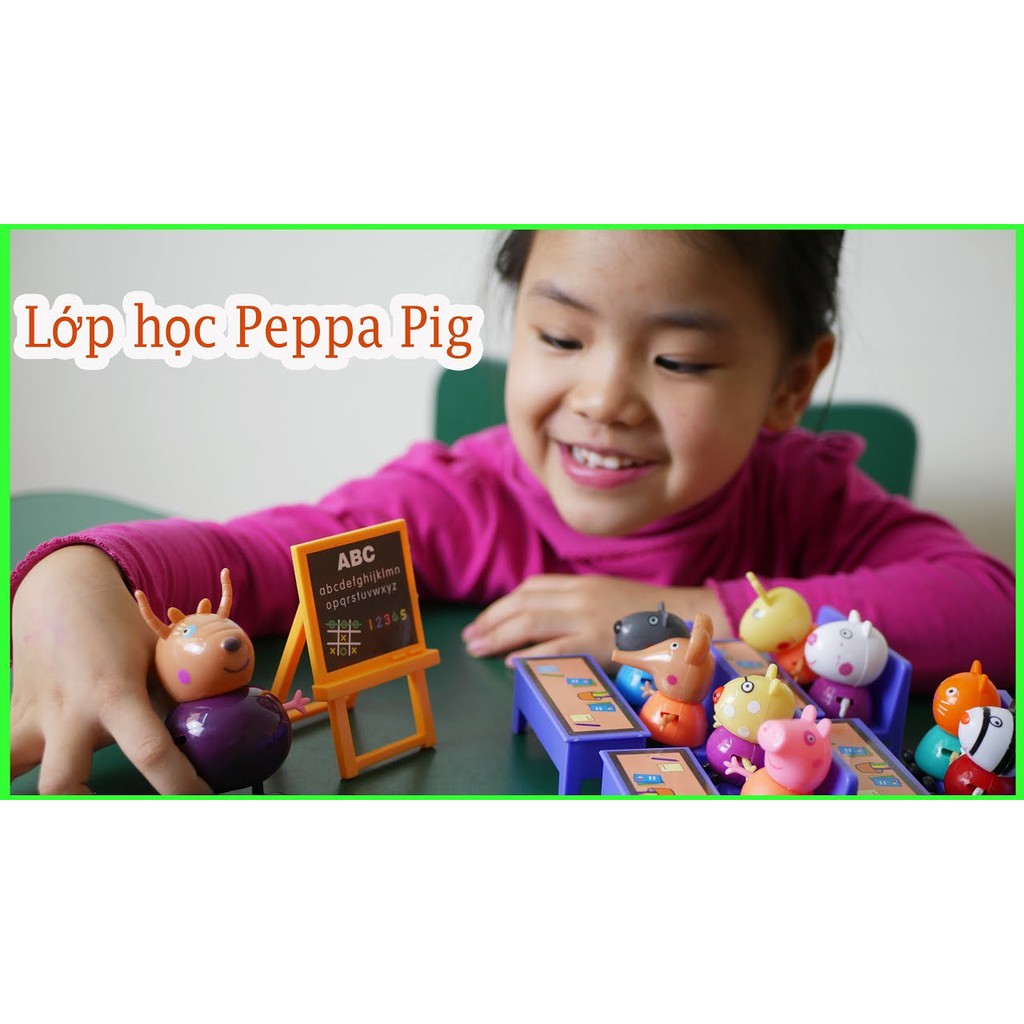 Bộ lớp học lợn PEPPA pig