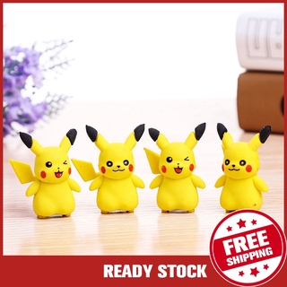 Gôm tẩy hình Pikachu 3D dễ thương