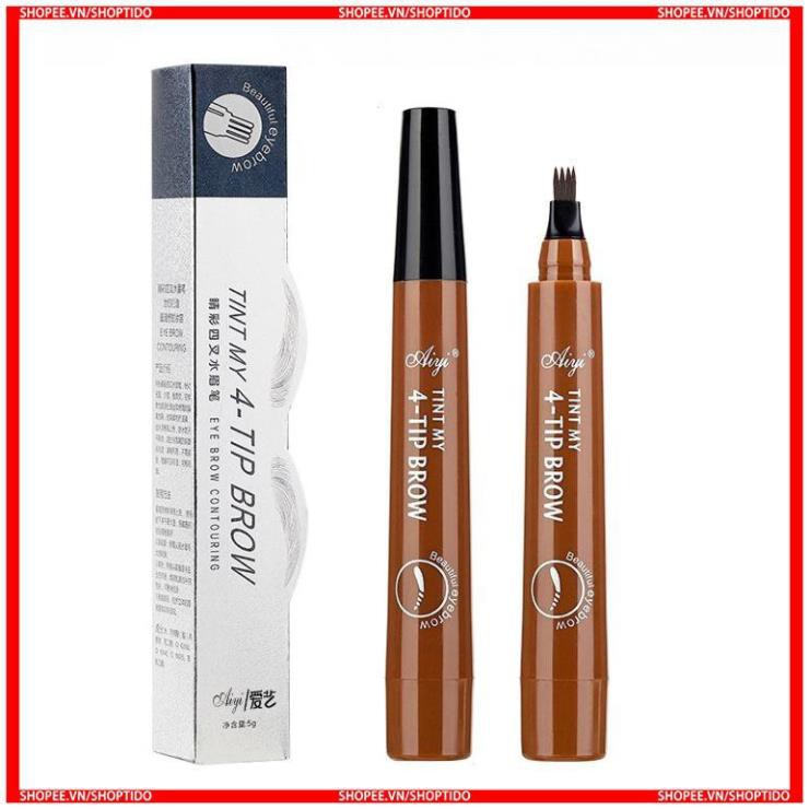 Bút kẻ mày phẩy sợi dạng gel Suake eyebrown contuoring hàng chính hãng nội địa Trung