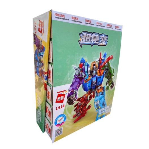 BỘ LEGO 6IN1 CẢNH SÁT ROBOT 1407