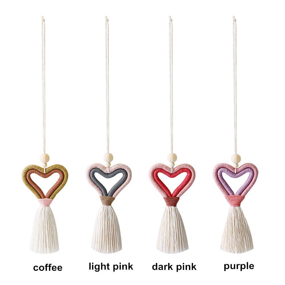 JONYE Dây Treo Trang Trí Hình Trái Tim Phong Cách Boho