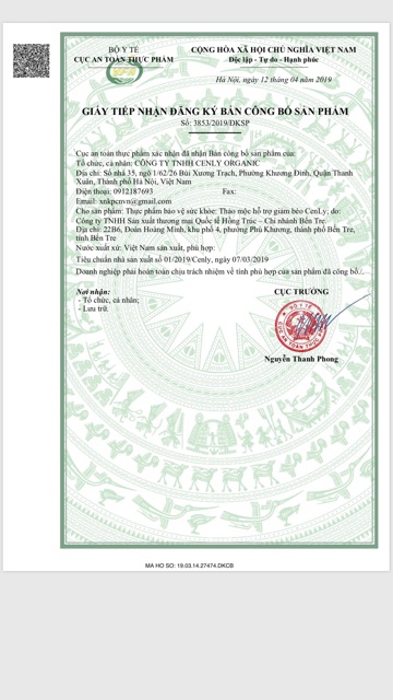 Tăng cân gia truyền CENLY | BigBuy360 - bigbuy360.vn