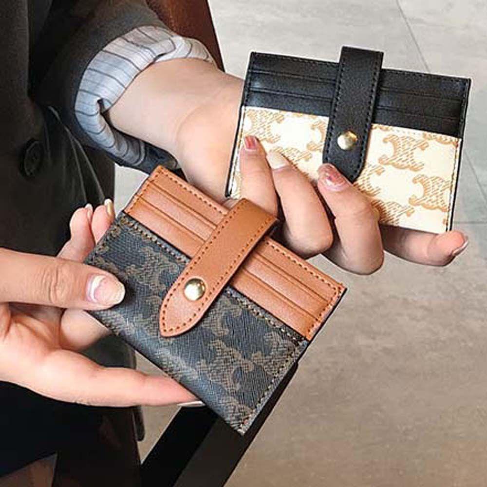 Ví Đựng Thẻ / Tiền Xu Chất Vải Mỏng Thiết Kế Dễ Thương