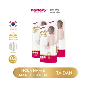 Tã dán mamamy chống hăm và mẩn đỏ tối đa nhập khẩu hàn quốc size s54 m46 l42 xl36