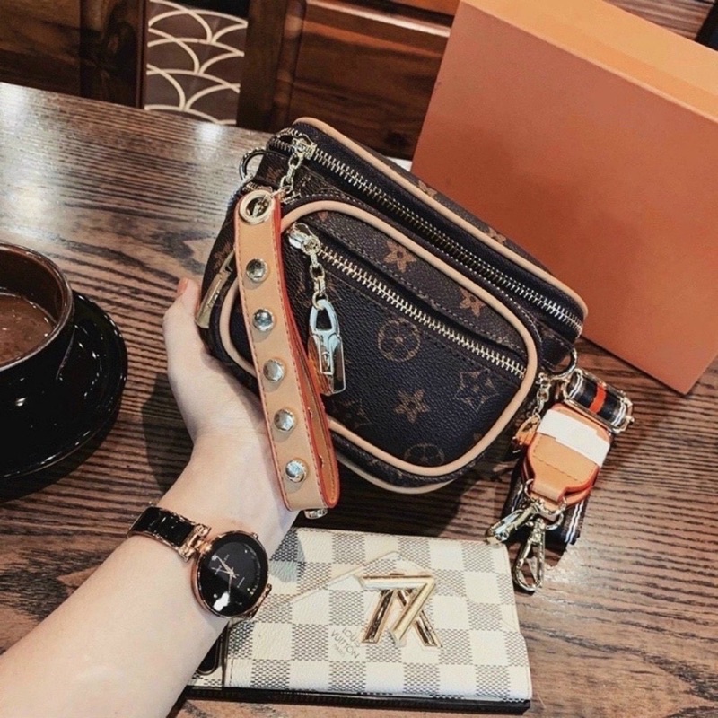 Túi Bao Tử, Túi Đeo Ngực Đeo Bụng Nữ Nhiều Ngăn Hottrend