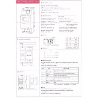 Công tắc hẹn giờ lập trình điện tử THC15A