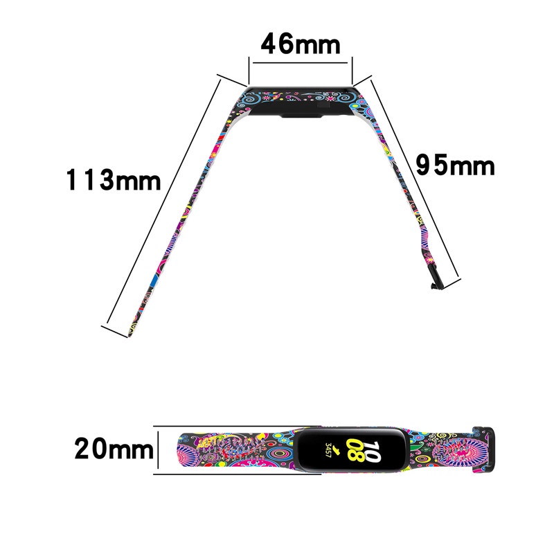 Dây Đeo Silicone Mềm Cho Đồng Hồ Thông Minh Samsung Galaxy Fit2 Samsung Galaxy Fit 2 SM-R220 Correa