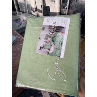 (SALE) Bộ chăn ga lụa Sumoi đơn sắc- mềm mát