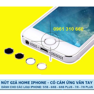 NÚT GIẢ HOME IPHONE - CÓ CẢM ỨNG VÂN TAY