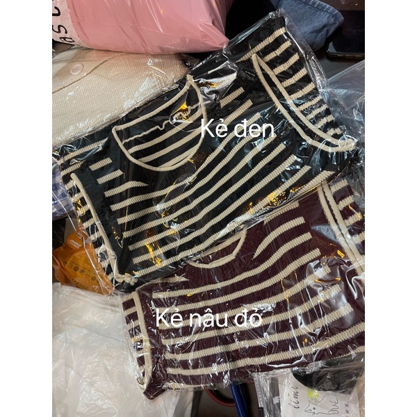 Áo ba lỗ mongtoghi kẻ ngang Nana21 Nanastore21