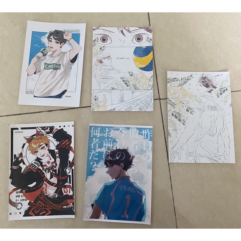 Postcard Haikyuu