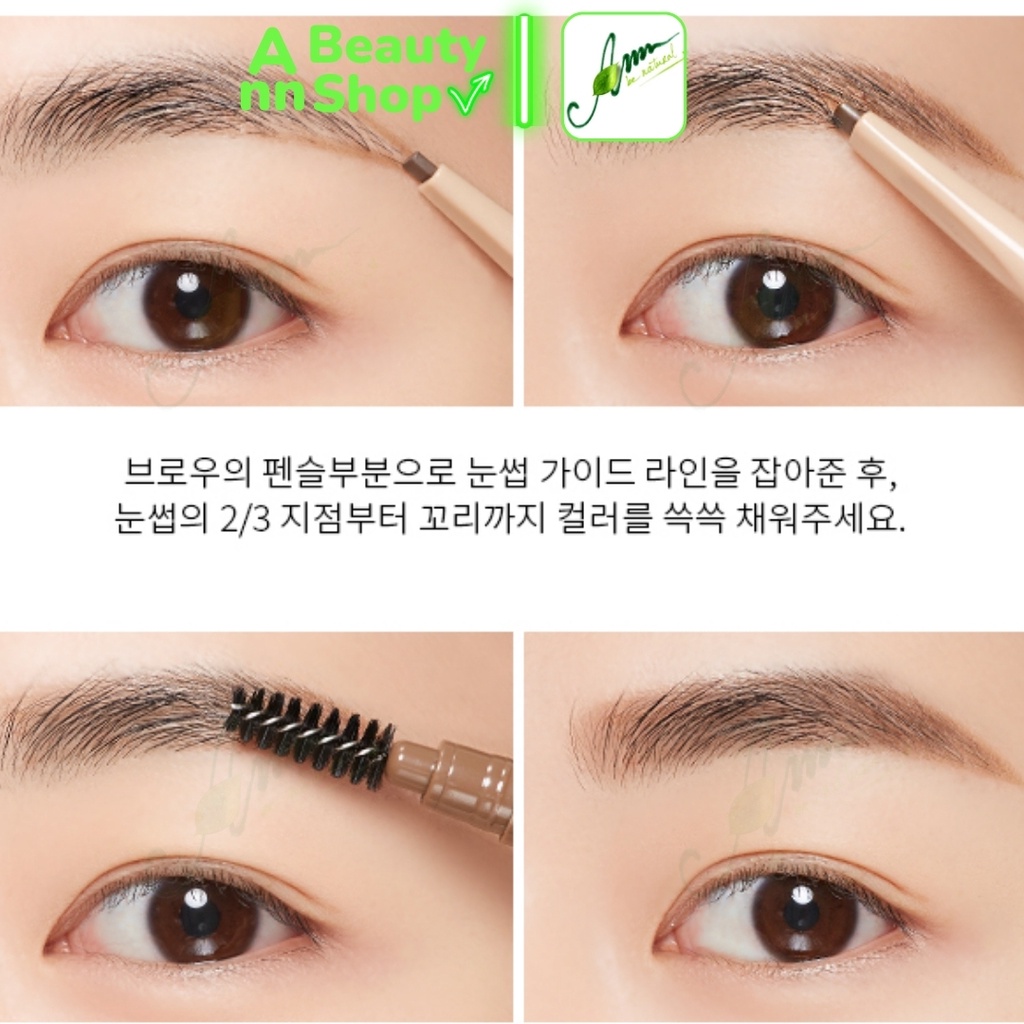 Chì Kẻ Mày 2 Đầu MISSHA PERFECT EYEBROW STYLER