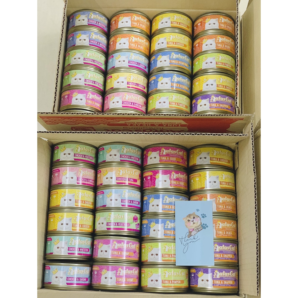 Pate dành cho mèo theo set/thùng